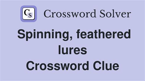 lures crossword clue|lure crossword clue 4 letters.